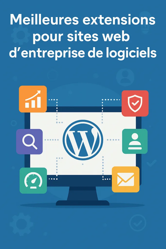 Meilleures extensions pour les sites web d'entreprises de logiciels